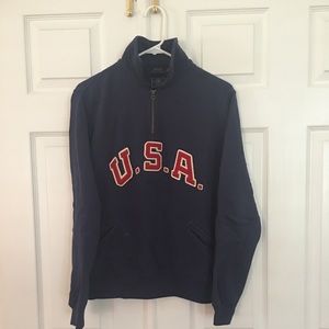 Ralph Lauren USA Olympic half zip
